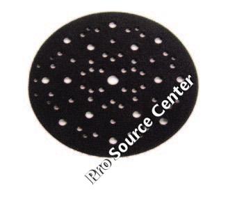 Mirka Abrasives 9956 6 Inch 73 Hole Grip Faced Hook Loop Protector Pad