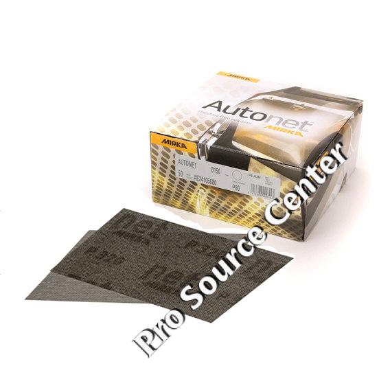Autonet 2 75 x 5 Inch Mesh Hook n Loop 80 600 Grit Sheets 