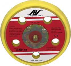 AirVantage 5 Inch 5 Hole Back Up Pads