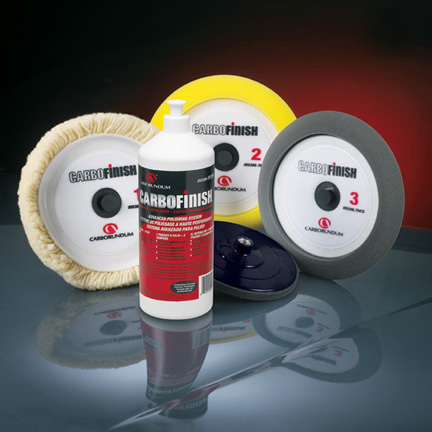 Carbo Finish Polishing Pads 8 and 9 Inch by Carborundum Abrasives