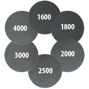 Jost SG2 pads grits 1600 - 4000