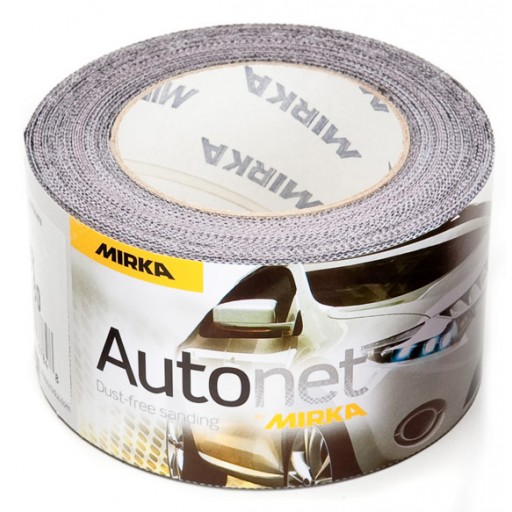 Autonet - Abranet 2-3 4 Inch x 33 ft 80 - 600 Sanding Mesh Roll by Mirka Abrasives