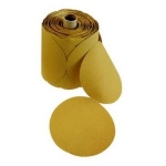 Mirka Gold 6 Inch No Hole PSA LinkRoll 80 - 400 Grit Sanding Discs