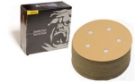 Mirka Gold 5 Inch 5 Hole PSA Vacuum 80 - 400 Grit Sanding Discs