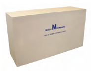 Noble Shallow Rectangular waterproof shower Bench