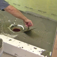 Waterproof shower Step10