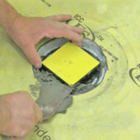 Waterproof shower Step17