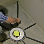 Waterproof shower Step8