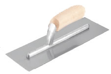 Standard Straight No Notch Finishing Trowels by QEP
