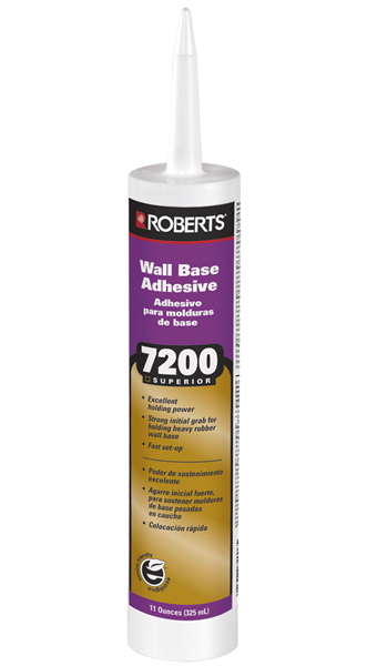7200 Superior Wall Base Adhesive by Roberts