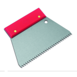 Rubi Flat Steel Spatula and Jagged Spatulas 