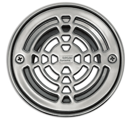 Kerdi Shower Drain Brushed Brass