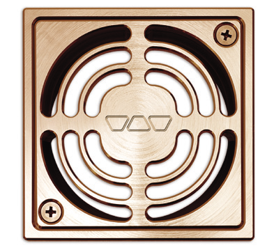 Kerdi Shower Drain Brushed Copper / Bronze