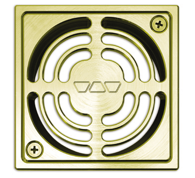 Kerdi Shower Drain Brushed Brass