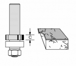 Velepec 4 Wing Flush Trim Cutter Assembly