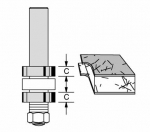 Velepec Double 4 Wing Flush Trim Cutter Assembly