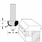 Velepec Solid Surface Basic Edges Cove Bits