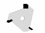 Velepec 3 Wing Slotting Cutter Assembly