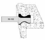 Velepec No Drip Design Countertop Bits