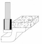 Velepec Solid Surface Overhang Bits