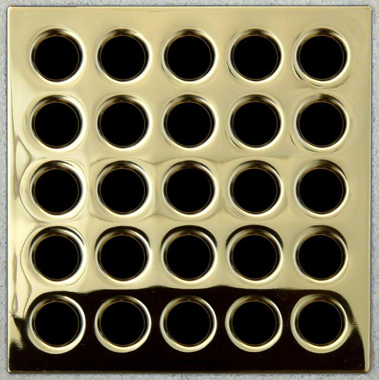 Drain Bright Brass E4402