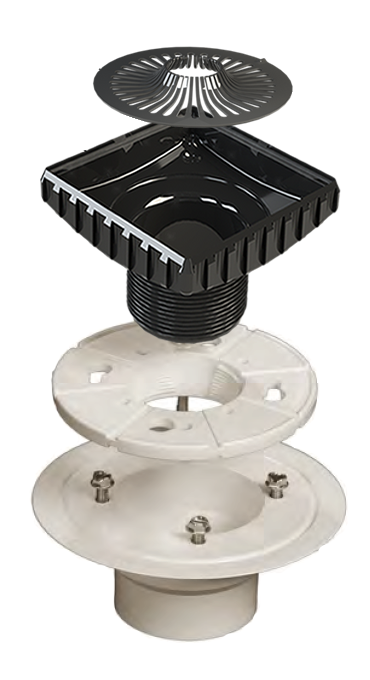 Drain Riser pull out view